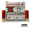 WINCHESTER SUPER-X XPERT HIGH VELOCITY STEEL SHOT WATERFOWL 12 GA. 3'' 1550 FPS 1 1/8 OZ. # 2 & 3 SHOT 250 ROUND CASE