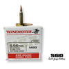 WINCHESTER 5.56mm 55GR M193 BRASS 3180 FPS 200 ROUND RANGE PACK