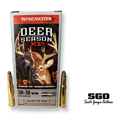 WINCHESTER DEER SEASON XP 30-30 WIN 150 GR. EXTREME POINT 2390 FPS 20 ROUND BOX