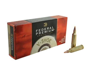 Federal 22-250 Rem 55gr Nosler Ballistic Tip 20 Rnd box