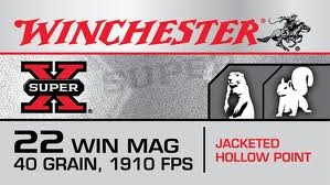 Winchester 22 WIN MAG JHP 40 gr 1910 fps 50 Rnd box