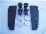 Vibra-Stop 30HP-115HP outboard motor transom pads with bushings, complete kit - Model MDRNG-VSKNK