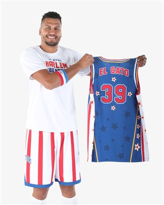 El Gato #39 - Harlem Globetrotters Iconic Replica Jersey by Champion