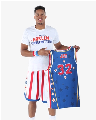 Jet #32 - Harlem Globetrotters Iconic Replica Jersey by Champion