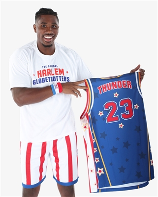 Thunder #23 - Harlem Globetrotters Iconic Replica Jersey by Champion