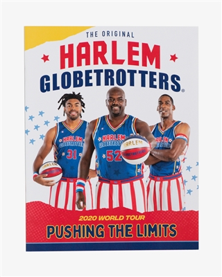 2020 Harlem Globetrotters Pushing the Limits World Tour Yearbook / Program