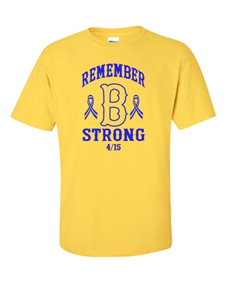 Remember Boston Strong Men's T-Shirt (843)