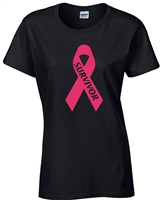 Breast Cancer Survivor LADIES Junior Fit T-Shirt (239)