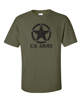 U.S. Army Star in Circle Men's T-Shirt (463)