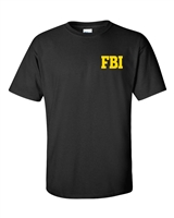 FBI Federal Bureau of Investigation Front & Back Men's T-Shirt (241)