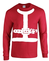 Santa Claus Suit LONG SLEEVE Men's T-Shirt (B117)