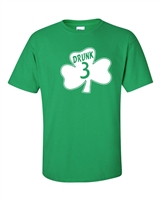 St. Patrick's Day Shamrock Drunk 3 Men's T-Shirt (1060)