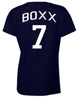 Shannon Boxx US Women's Soccer Front & Back JUNIOR FIT Ladies  T-Shirt (1086)