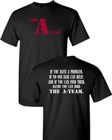 The A-Team Classic 80's Front & Back Men's T-Shirt (1411)