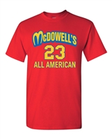 McDowell's All American All Stars #23 Men's T-Shirt (1443)