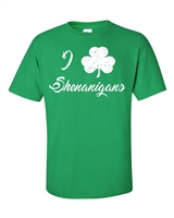 I Love Shenanigans St. Patrick's Day Men's T-Shirt (1594)