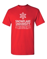 Snowflake Generation University Men's T-Shirt (1610)