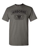 Army Airborne Paratroopers Men's T-Shirt (1617)