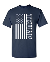 Trump American Flag Men's T-Shirt (1769)
