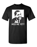 Miss Me Yet? Barack Obama Men's T-Shirt (1786)