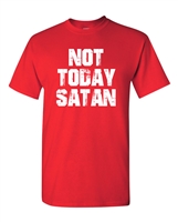 Not Today Satan Men's T-Shirt (1853)