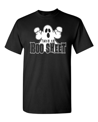 This Is Boo Sheet Halloween Men's T-Shirt (013)