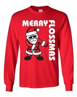 Merry Flossmass Men's LONG SLEEVE  T-Shirt (035)