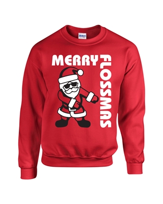 Merry Flossmass Unisex Crew Sweatshirt (035)
