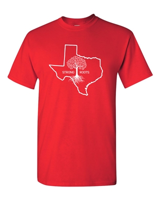 State of Texas Strong Roots Men's T-Shirt (906)