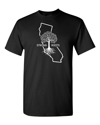 State of California Strong Roots Men's T-Shirt (908)