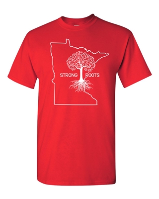 State of Minnesota Strong Roots Men's T-Shirt (915)
