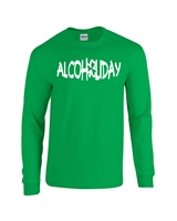 Alcoholiday - St. Patrick's Day Men's LONG SLEEVE T-Shirt (407)