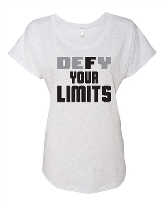 Defy Your Limits Ladies SUBLIMATION T-Shirt (NL6760)
