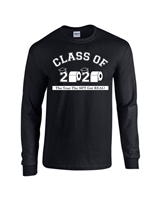 Class of 2020 The Year Sh#!t Got Real Men's LONG SLEEVE T-Shirt (405)