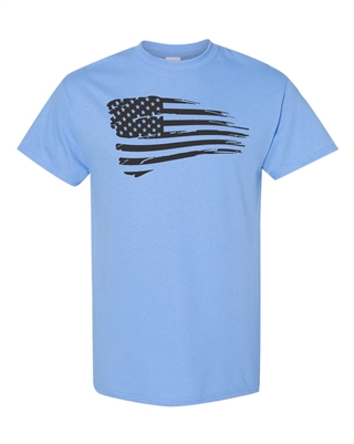 USA American Waving Flag Men's T-Shirt  (858)