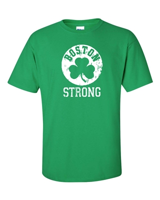 Boston Strong Shamrock Men's T-Shirt (749)
