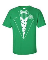 St. Patrick's Day Tuxedo Men's T-Shirt (768)