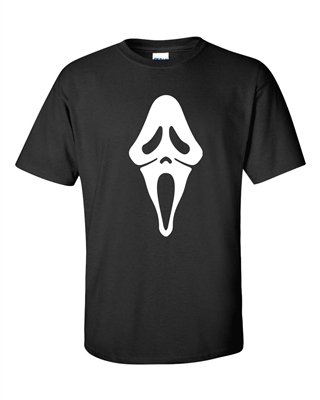 Scream Mask Halloween Men's T-Shirt (500)