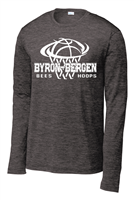 Byron-Bergen Basketball Sport Tek  Long Sleeve T-Shirt (st390LS)