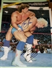 kerry von erich & ric flair signed centerfold