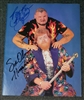 VINTAGE WWF MAGAZINE PAGE signed by BAM BAM BIGELOW & SIR OLIVER HUMPERDINK