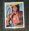 ***RARE***  TOM ZENK signed wcw 1992 UK exclusive card