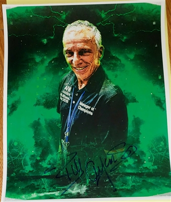 BILL ALFONSO signed 11x14 poster -Icons convention exclusive-