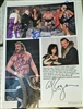 MAGAZINE PAGE SIGNED BY 5 LEGENDS AND ALICE COOPER!!!
