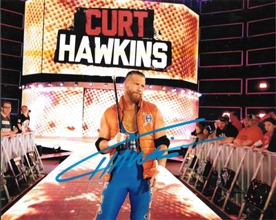 CURT HAWKINS signed 8X10 photo