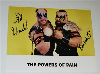 POWERS OF PAIN signed photo