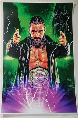 JAY WHITE signed 11x14 poster -Icons convention exclusive-