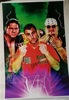 THE F.B.I. signed 11x17 poster -Icons convention exclusive-