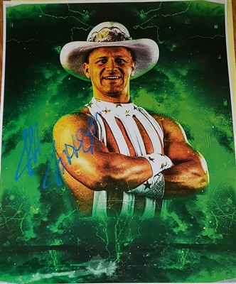 JEFF JARRETT signed 11x14 poster -Icons convention exclusive-