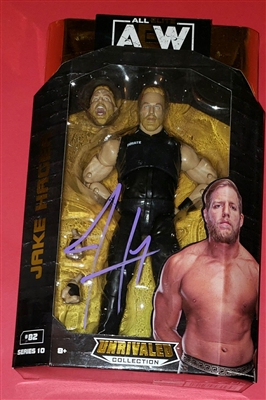 JAKE HAGER signed AEW FIGURE